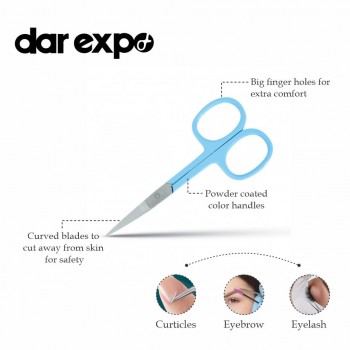 Cuticle Scissors, Color Coated