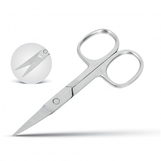 Nail Scissors, Curved, 3.5 inch