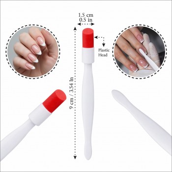 Cuticle Pusher with Plastic Head