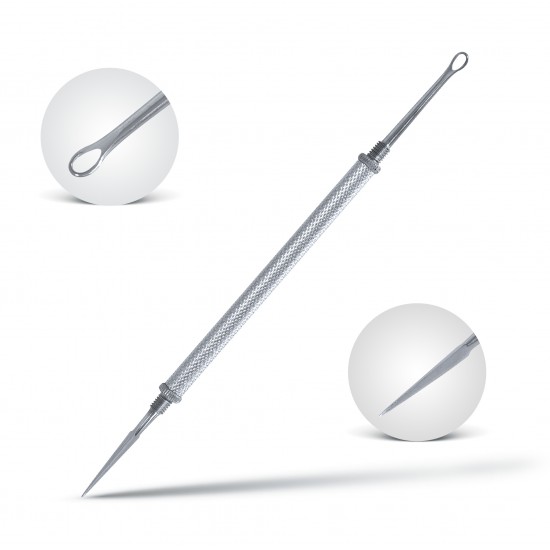 Retractable Blackhead Remover + Lancet