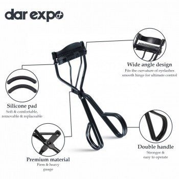 Eyelash Curler With Comb