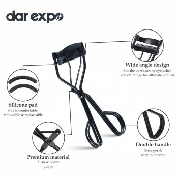 Eyelash Curler With Comb