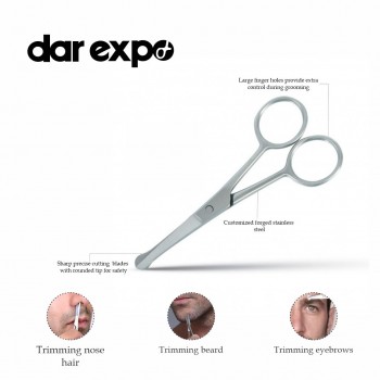 Moustache and Nose Hair Scissors